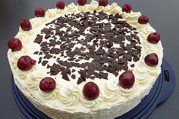 Simple Black Forest Slices or Cake