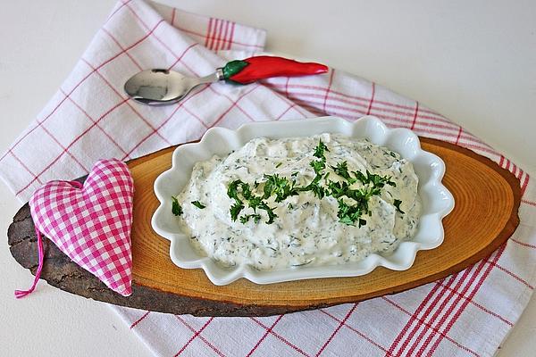 Simple Cream Cheese and Herb Dip