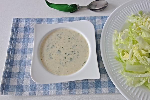 Simple Salad Dressing for Leaf Salads