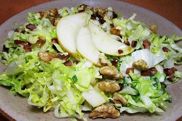 Smokeys Endive Salad with Sherry Cream Dressing