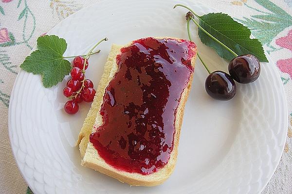 Sour Cherry – Currant – Jam with Rum