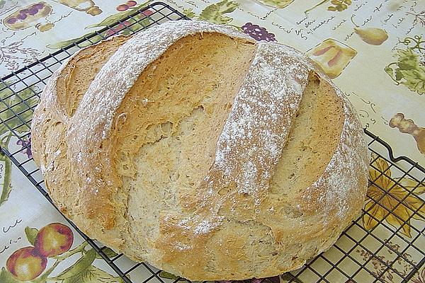 Sourdough Bread with Caraway Seeds and Anise