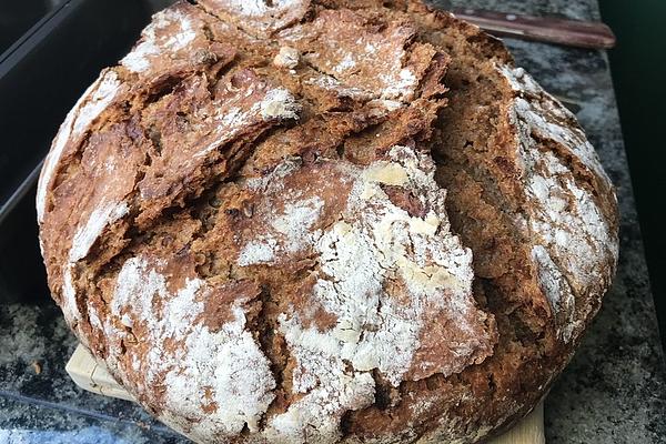 Sourdough Bread Without Kneading