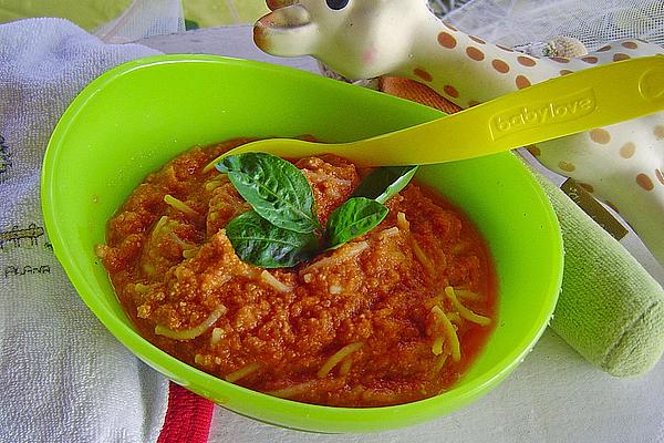 Spagetti Bolognese for Babies