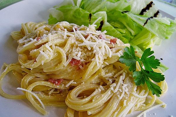 Spaghetti Alla Carbonara, South Tyrolean Style