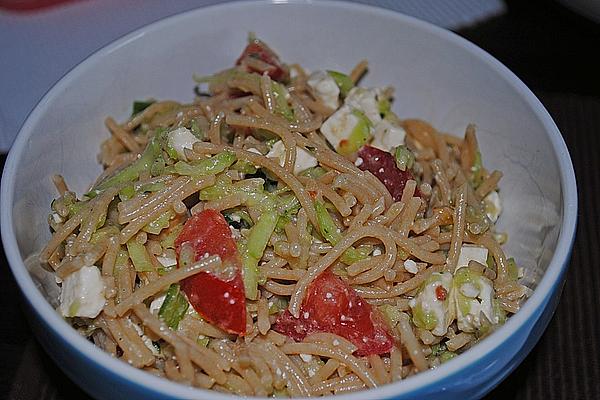 Spaghetti Salad with Feta