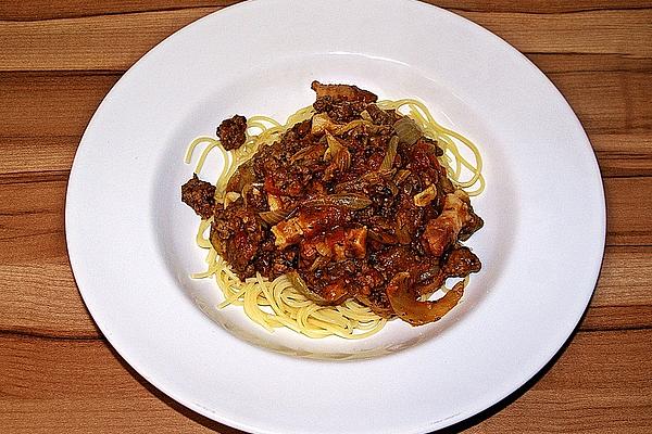Spaghetti with Lamb All`amatriciana