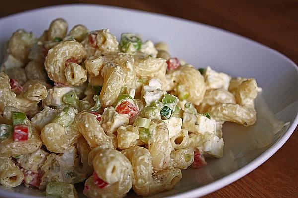 Special Pasta Salad with Cucumber and Feta