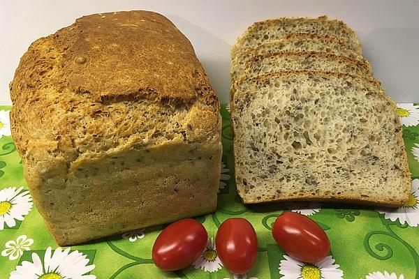 Spelled Bread with Flax and Chia Seeds