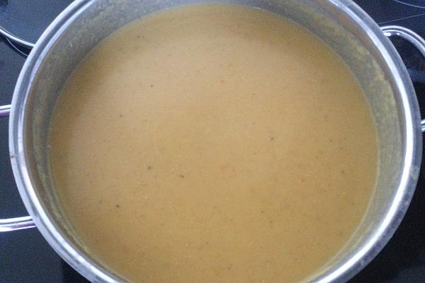 Spicy Lentil Coconut Soup