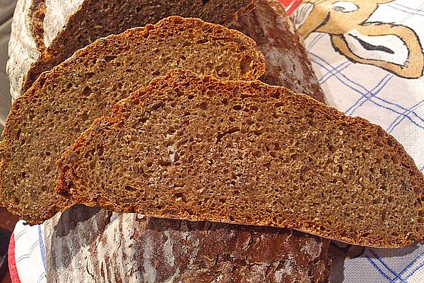 Spicy – Malty Mixed Rye Bread with Sourdough