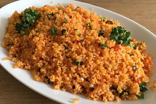 Spicy Tomatoes – Couscous