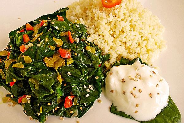 Spinach with Sesame and Yogurt