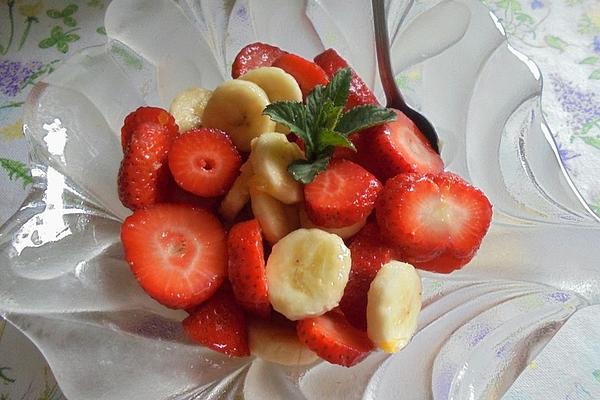 Strawberry and Banana Salad