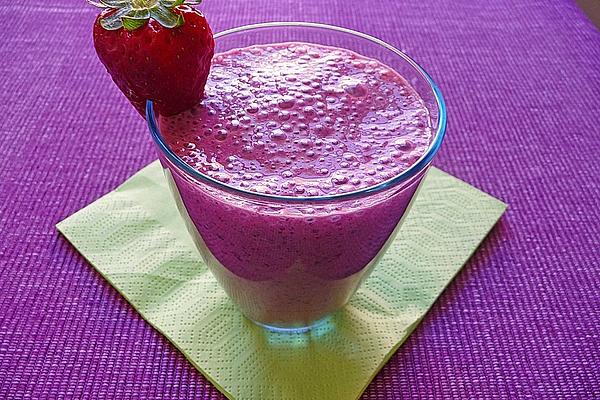 Strawberry and Blueberry Smoothie