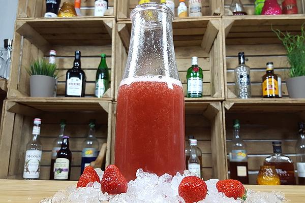 Strawberry and Elderflower Liqueur