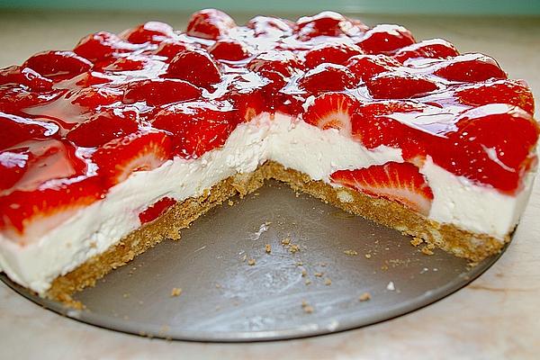 Strawberry Cake on Breadcrumbs – Chocolate – Base