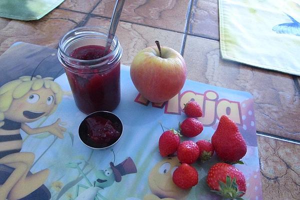 Strawberry – Elderflower – Apple Jam