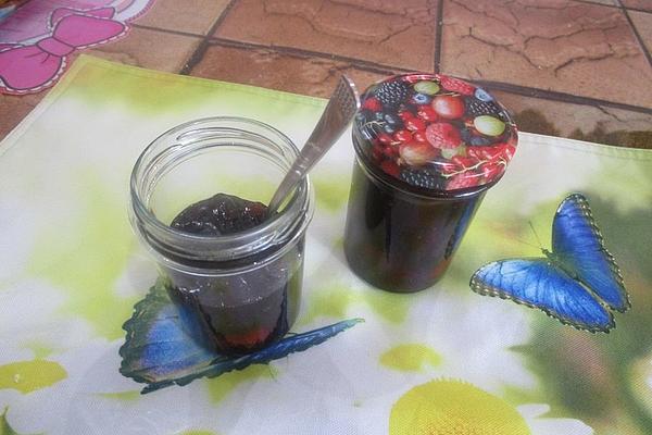 Strawberry Jam with Lemon Balm