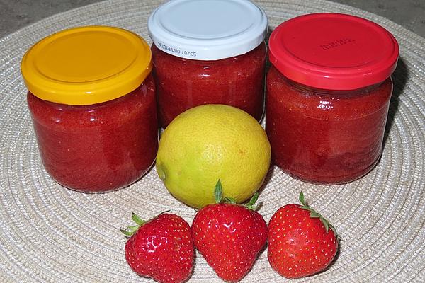 Strawberry Jam with Orange Liqueur