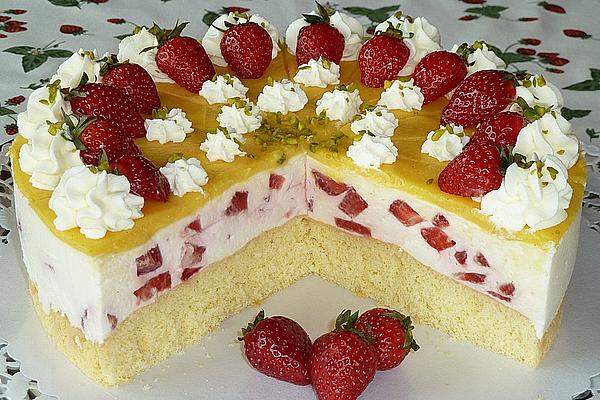 Strawberry – Vanilla Cake