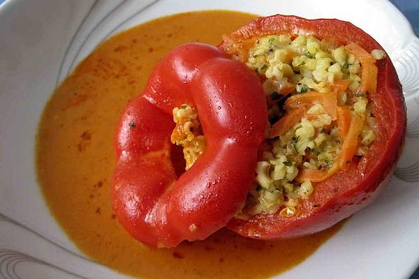Stuffed Peppers with Millet