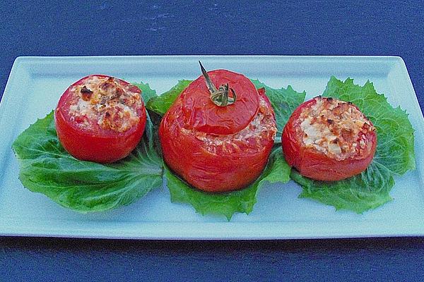 Stuffed Tomatoes with Sheep Cheese