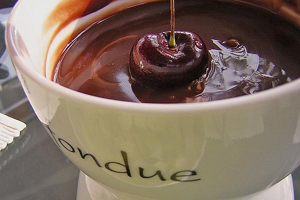 Summer Chocolate Fondue