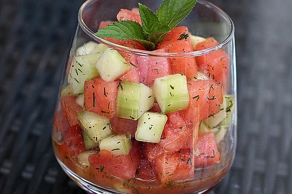 Summer Watermelon – Cucumber – Salad