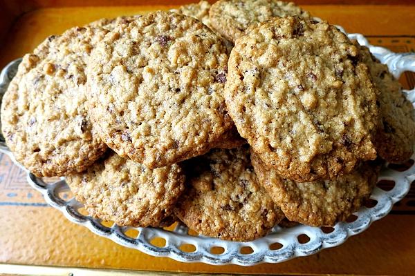 Swedish Chocolate Oatmeal Cookies