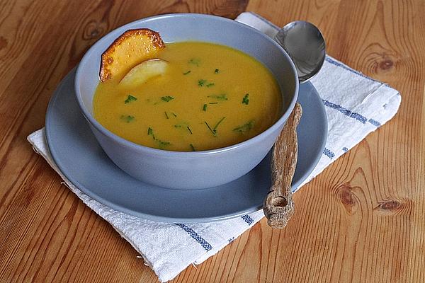 Sweet Potato – Apple – Soup with Curry