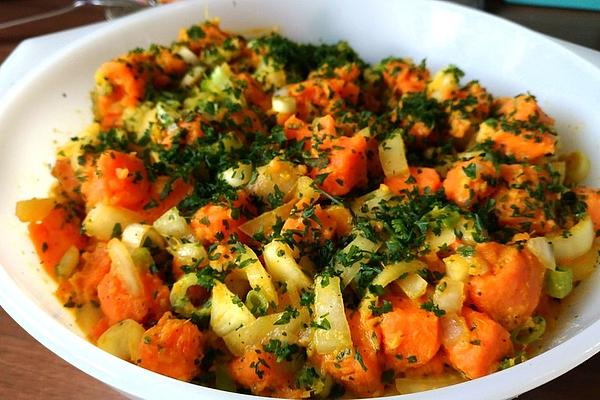 Sweet Potato Salad with Paprika and Ginger