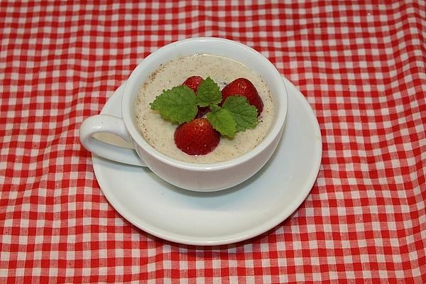Sweet Tiger Nut and Coconut Porridge with Fresh Berries