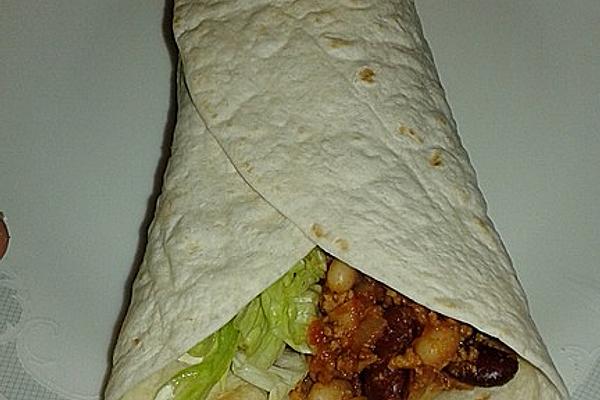 TexMex Vegetarian Wrap or Tortilla Filling