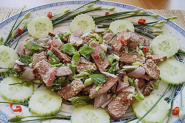 Thai Beef Salad with Mint and Coriander – Waterfall Beef Salad