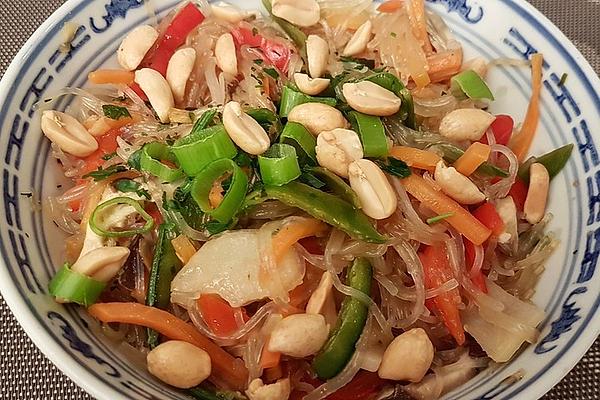 Thai Glass Noodle Salad with Vegetables