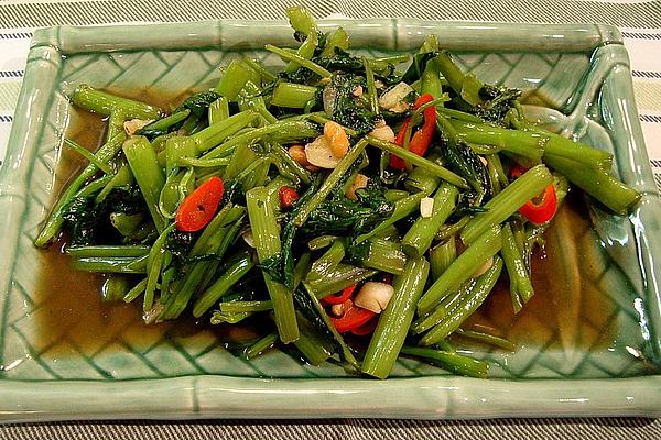Thai Water Spinach Fried Morning Glory