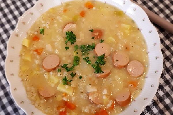 Thick Barley Soup