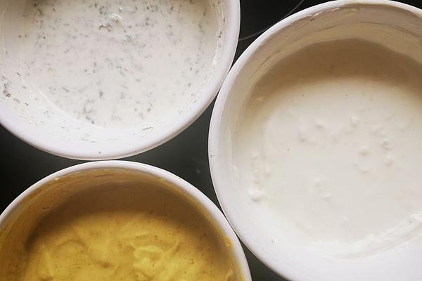 Three Kinds Of Sauces for Fondue