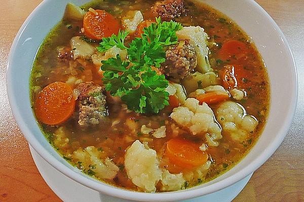 Thuringian Cauliflower Soup