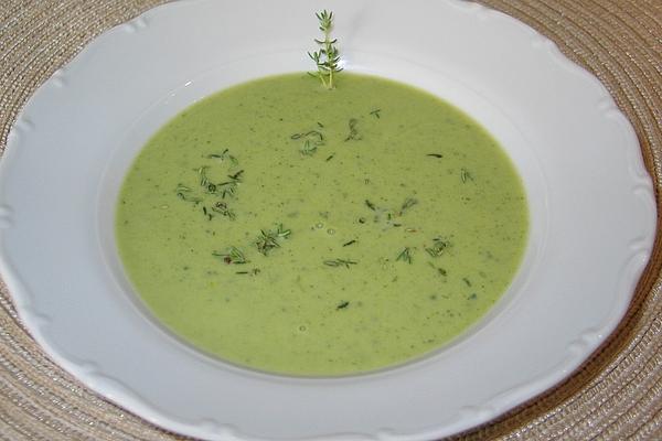 Thyme – Zucchini – Soup