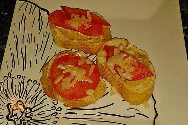 Tomato and Garlic Baguette
