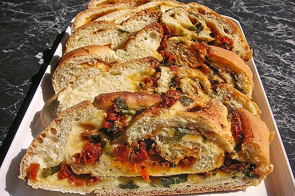 Tomato and Garlic Basil Bread