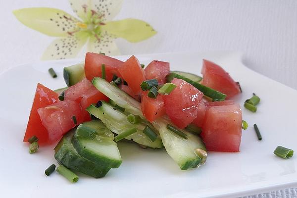 Tomato-cucumber-salad