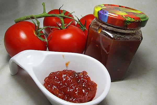 Tomato Jam with Basil