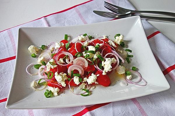 Tomato Salad with Feta Cheese