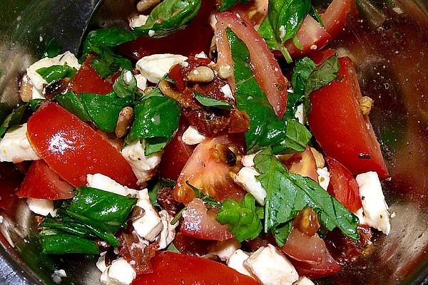 Tomato Salad with Pine Nuts