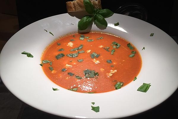 Tomato Soup with Feta