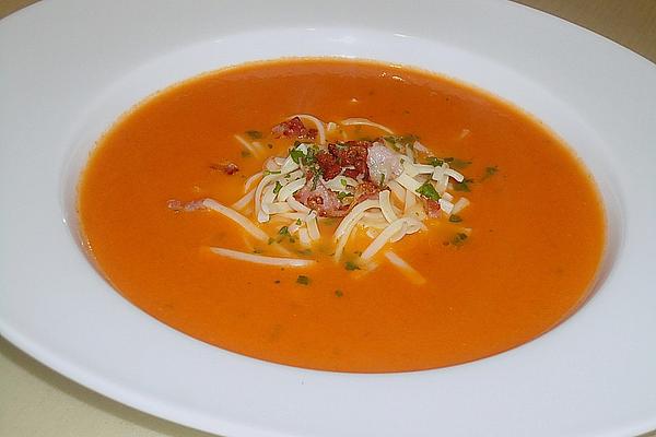 Tomato Soup with Noodles According To Grandma Josi