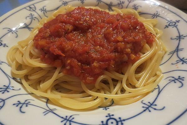 Tomato Sugo, Homemade